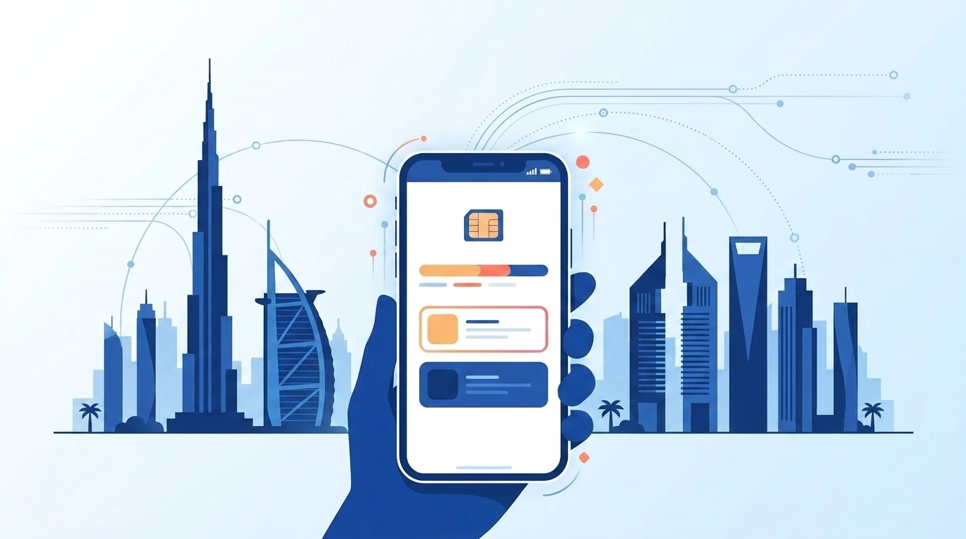Dubai eSIM Rehberi: Operatörler, Fiyatlar ve WhatsApp Aramaları